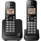 Panasonic KX-TGC382 DECT 6.0 1.93 GHz Cordless Phone - Black - KXTGC382B