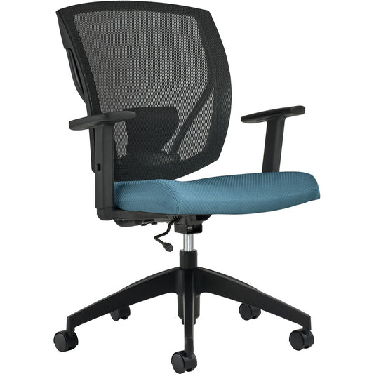 Offices To Go Ibex | Upholstered Seat & Mesh Back Task