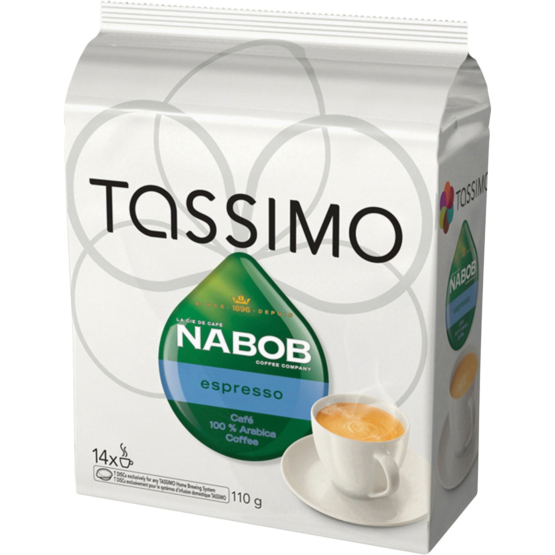 Elco Pod Tassimo Singles Nabob Espresso Coffee