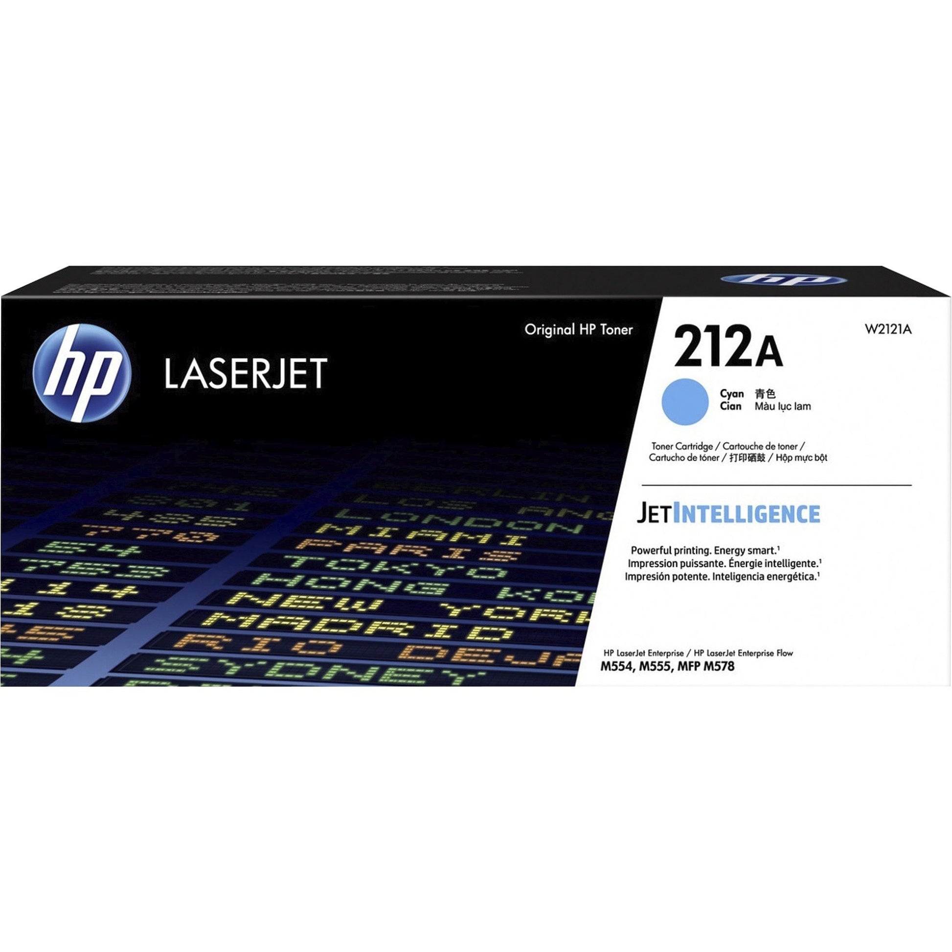 HP 212A Original Toner Cartridge - Cyan
