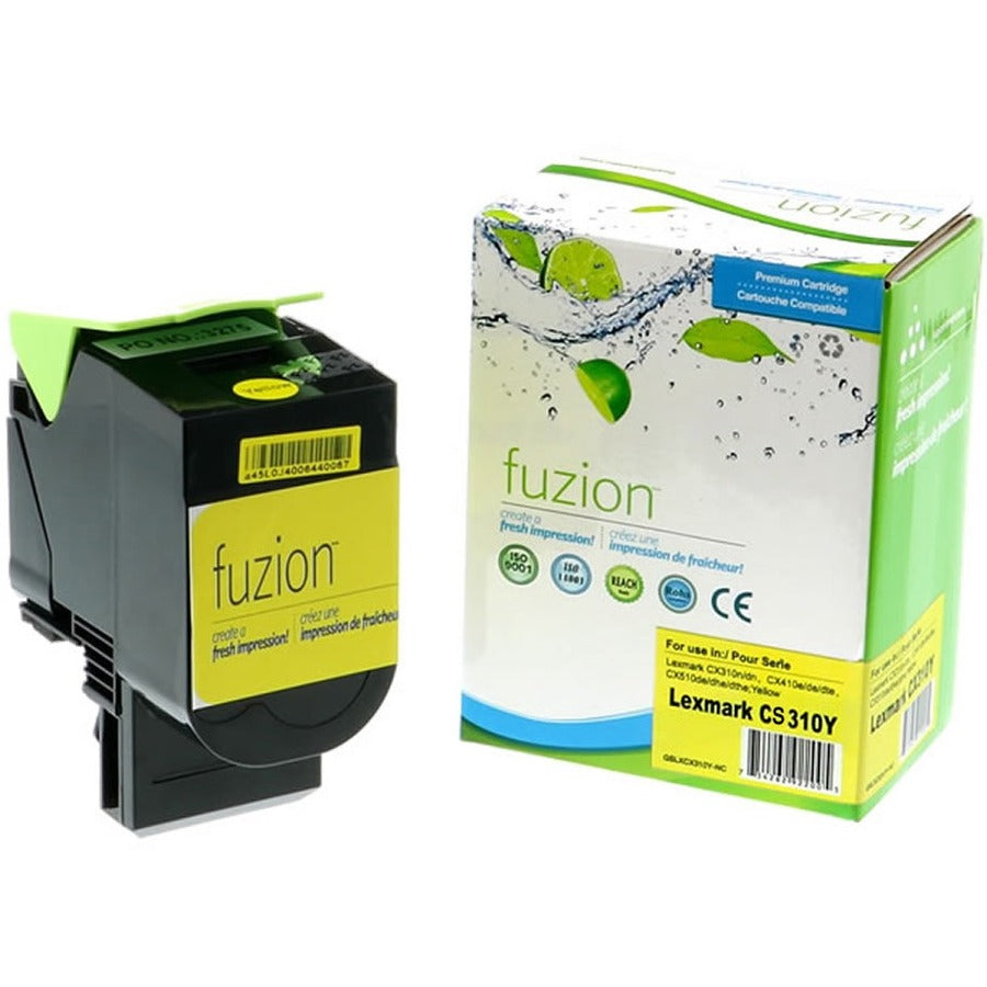 Fuzion Toner Cartridge - Alternative for Lexmark 701HY - Yellow