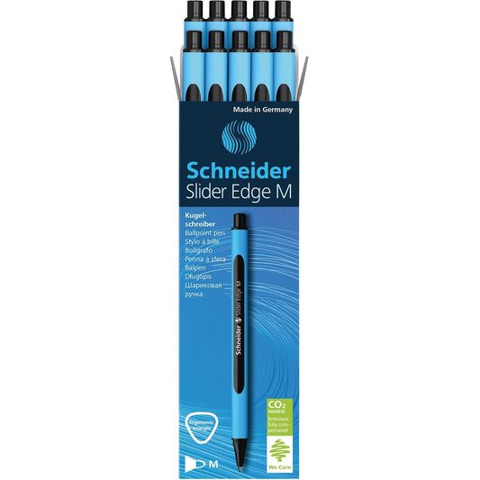 Schneider Ballpoint Pen Slider Edge M Black