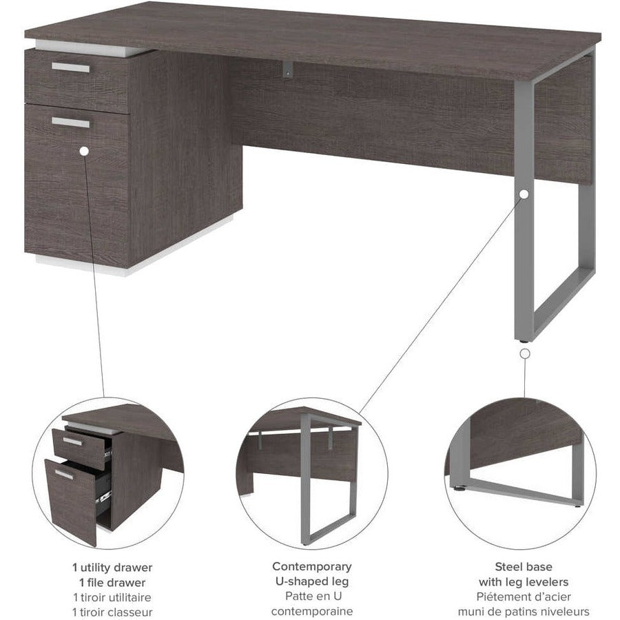 BeStar Desk with Single Pedestal - 114400-000047