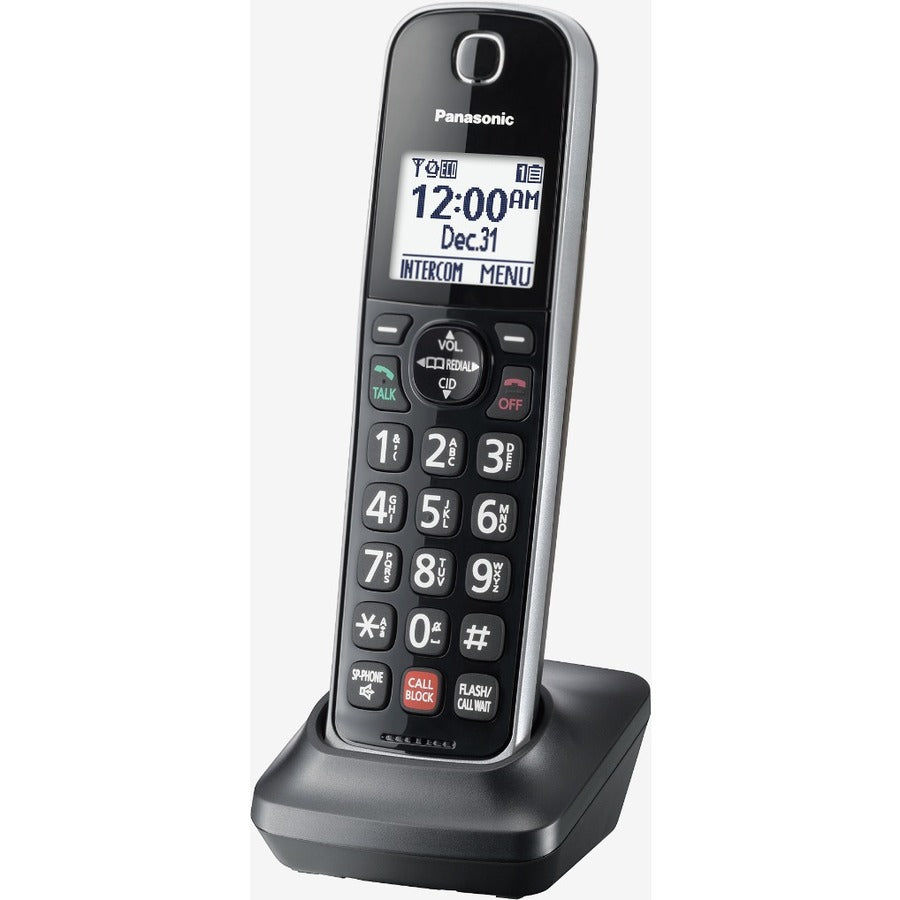 Panasonic KX-TGF872B DECT 6.0 Corded/Cordless Phone - Black - KXTGF872B