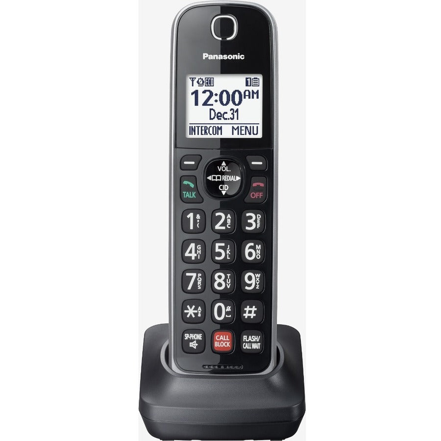 Panasonic KX-TGF870 DECT 6.0 Corded/Cordless Phone - Black - KXTGF870B