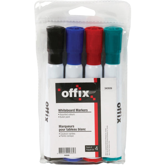 Offix Dry Erase Whiteboard Marker Set