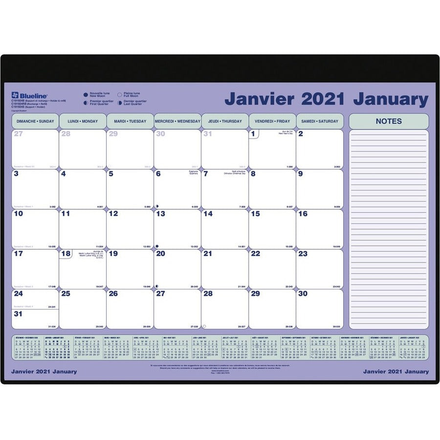 Blueline Calendar Refill