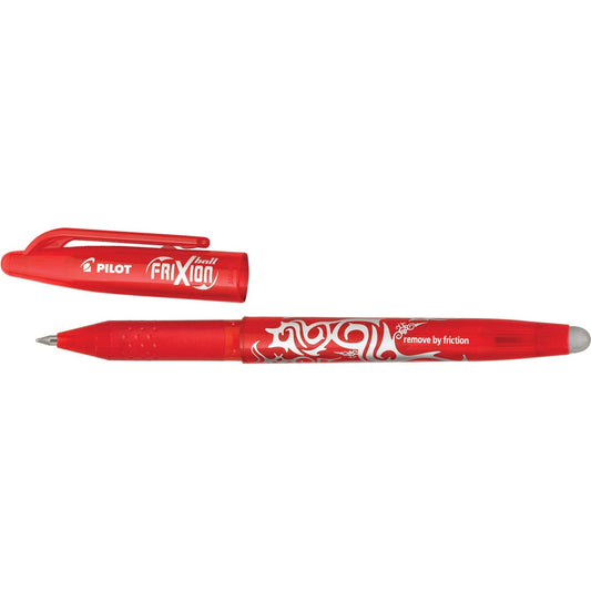 Pilot FriXion Ball Erasable Gel Pen 0.7mm Red 12/box