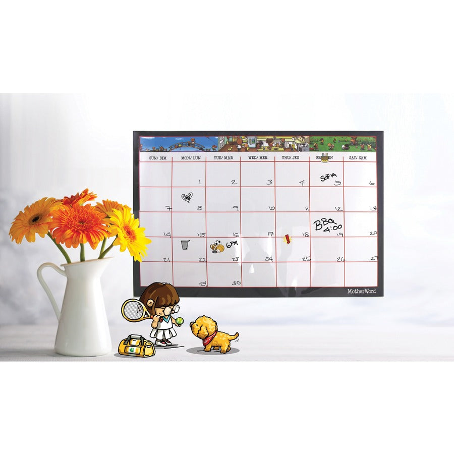 MotherWord&reg; Dry-Erase Calendar - MW6354F-708