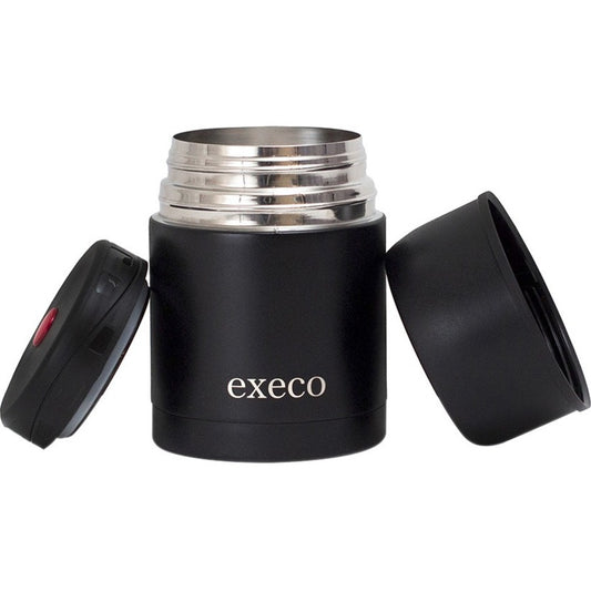 EXECO 600ml Insulated Flask, Mat Black