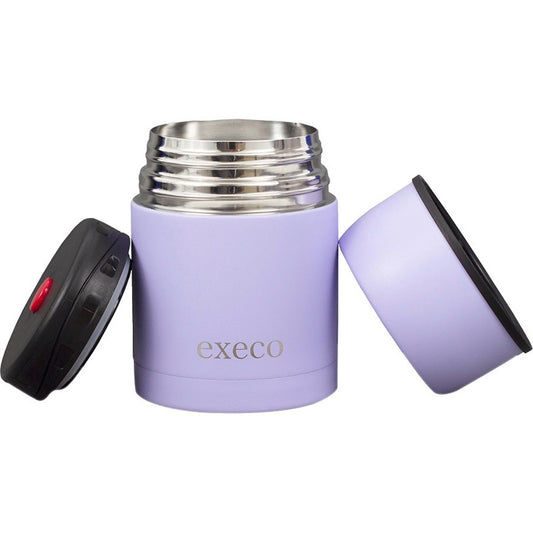 EXECO 600ml Insulated Flask, Mat Lilac