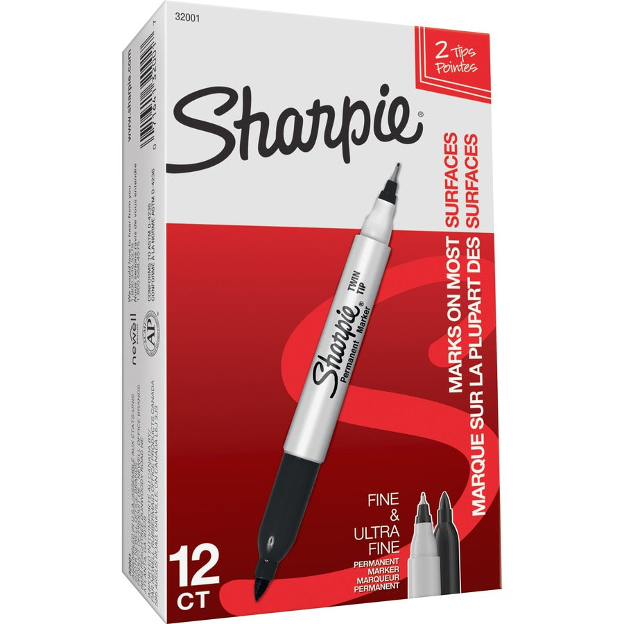 MARKER, SHARPIE TWINTIP *BLACK