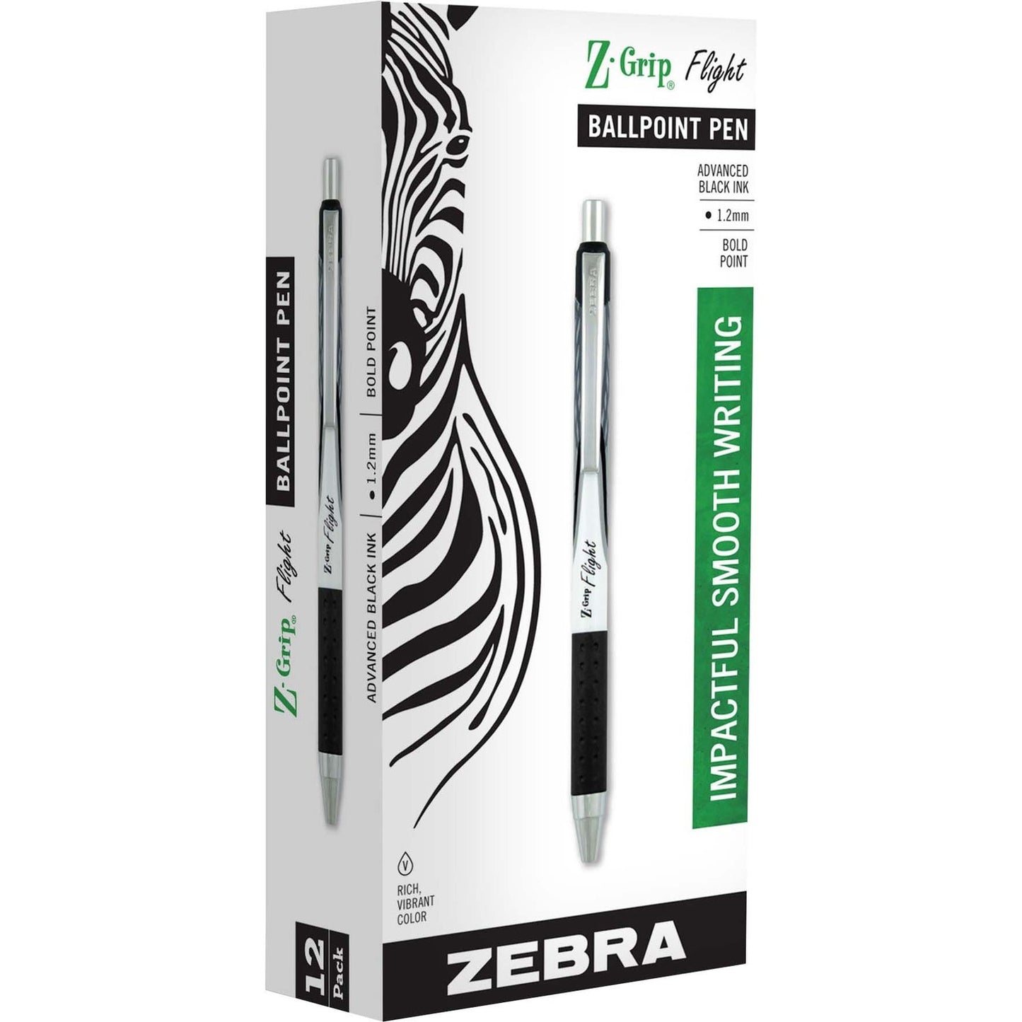 Zebra Pen Z-Grip Flight Retractable Pens