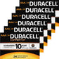 Duracell Coppertop Alkaline AAA Battery - MN2400 - MN2400BKD