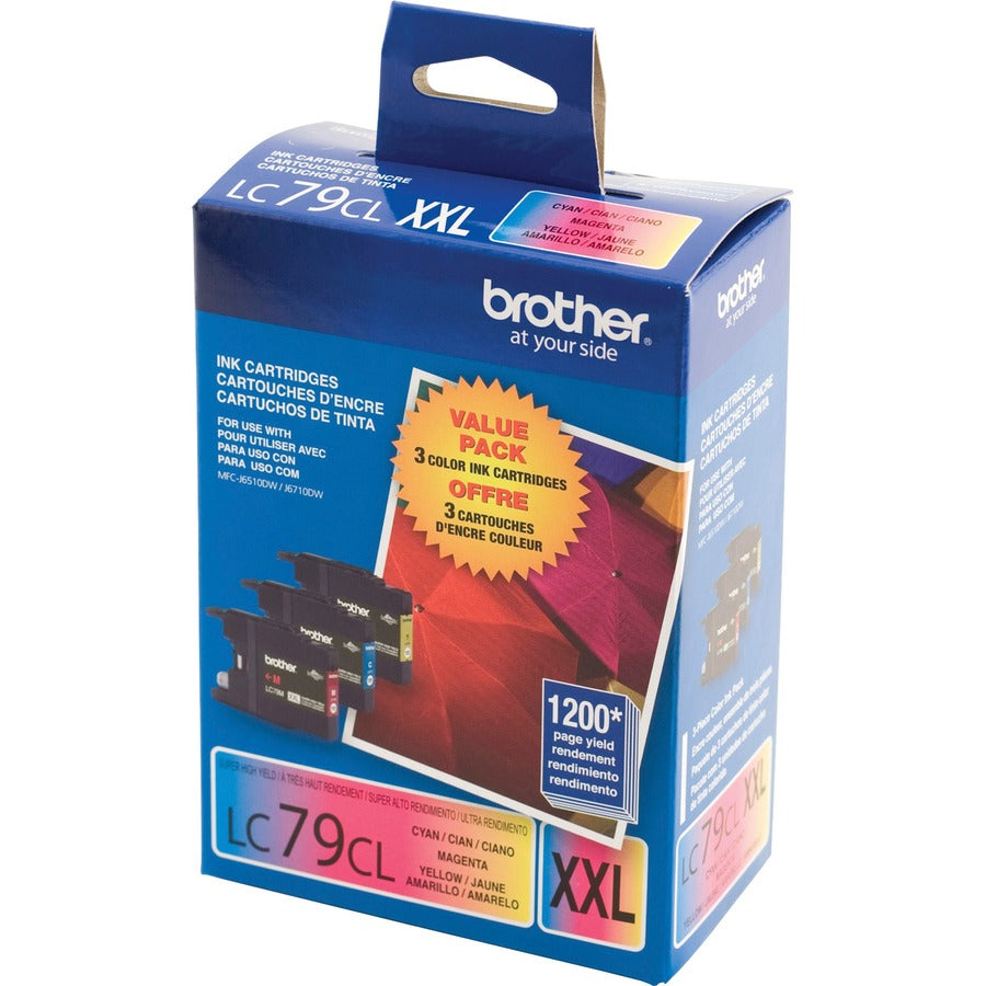 Brother LC793PKS Original Ink Cartridge - Cyan, Magenta, Yellow - LC793PKS