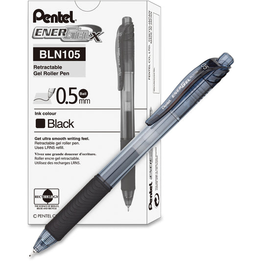 Pentel EnerGel-X Retractable Gel Pens