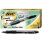 BIC Gel Retractable Pens - RLC11-BK