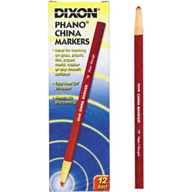 Dixon Phano Nontoxic China Markers - 00079