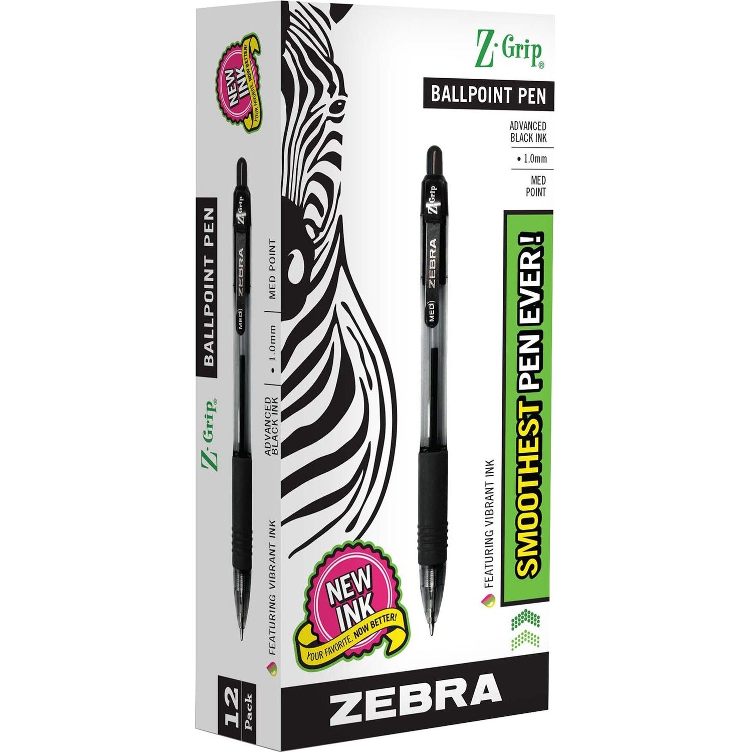 Zebra Pen Z-Grip Retractable Ballpoint Pens