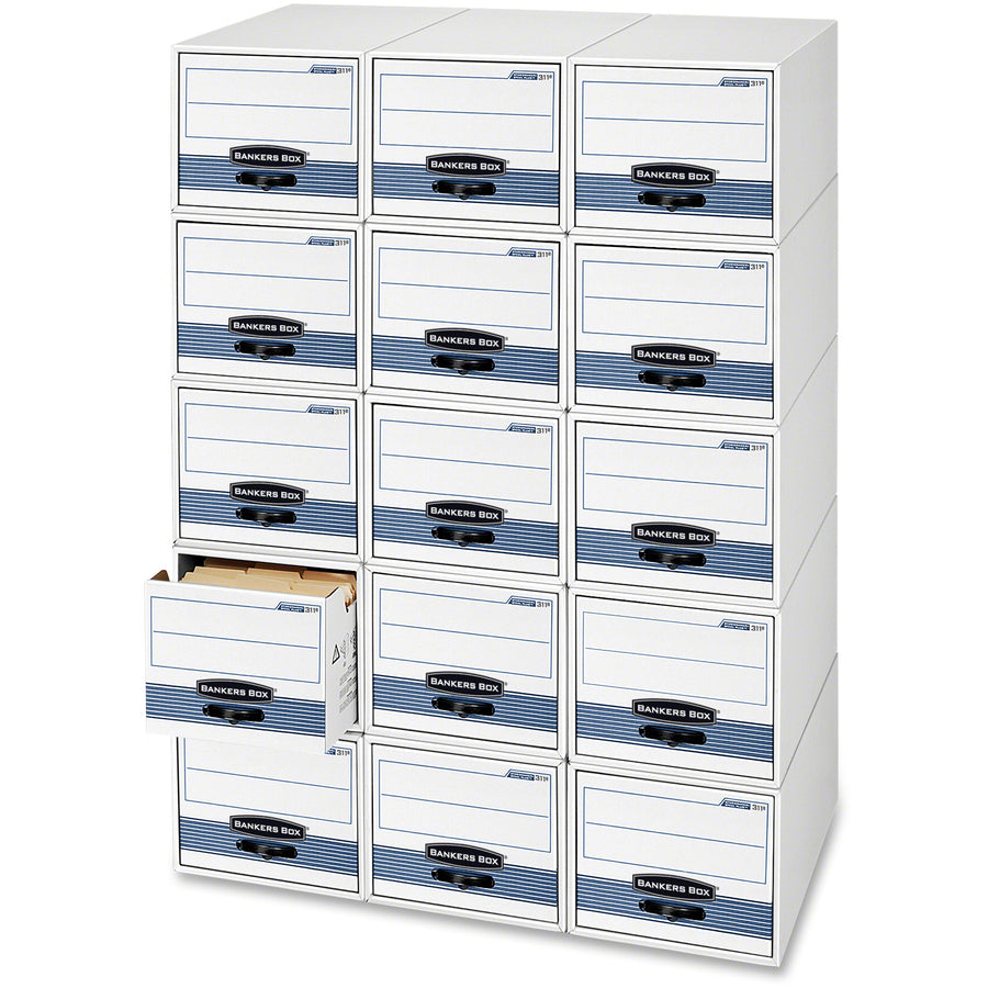 Bankers Box Stor/Drawer Steel Plus Letter-size File Storage Boxes - 00311