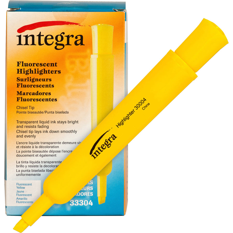 Integra Chisel Desk Liquid Highlighters - 30004