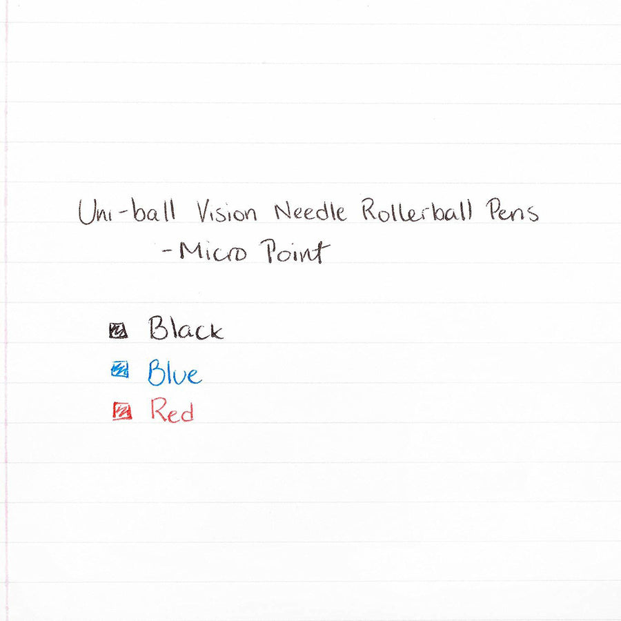 uni-ball Vision Needle Rollerball Pens - 1734919