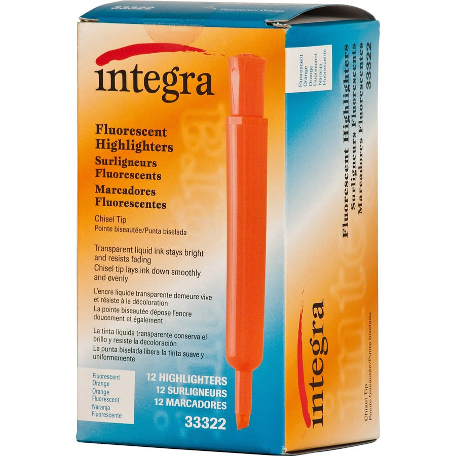 Integra Chisel Desk Liquid Highlighters - 33322