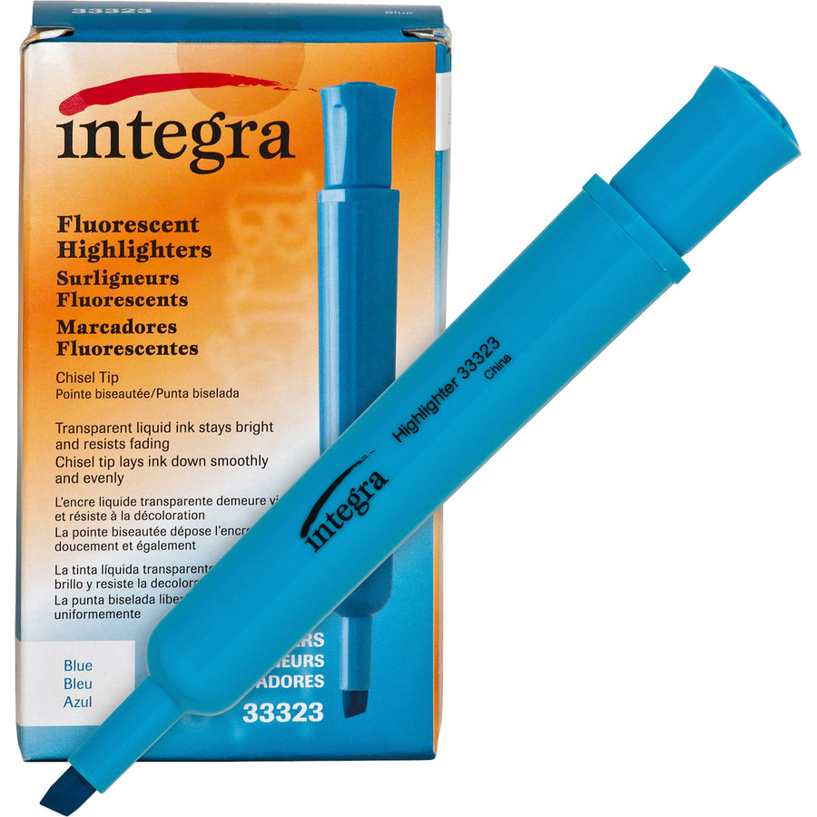 Integra Chisel Desk Liquid Highlighters - 33323