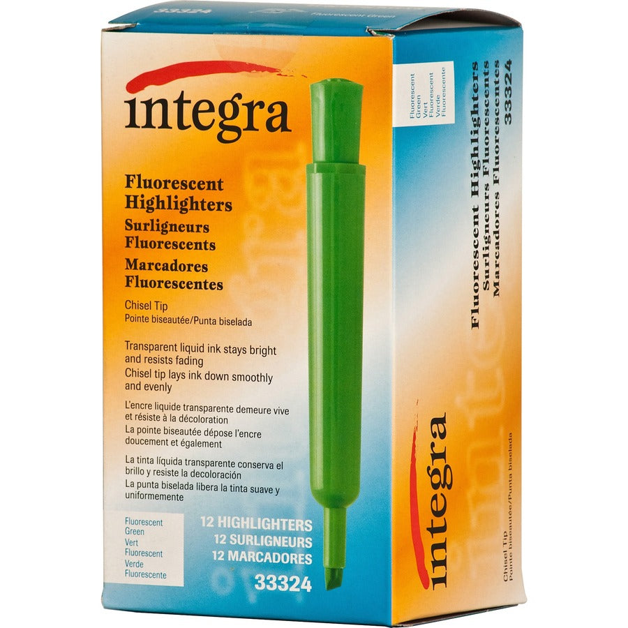 Integra Chisel Desk Liquid Highlighters - 33324