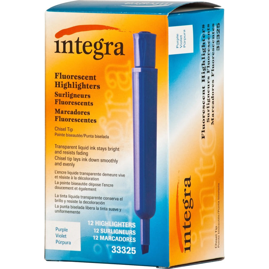 Integra Chisel Desk Liquid Highlighters - 33325