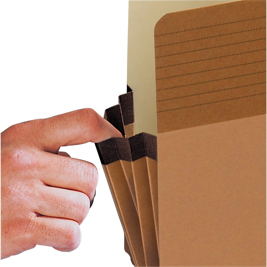 Smead Easy Grip Straight Tab Cut Legal Recycled File Pocket - 73210