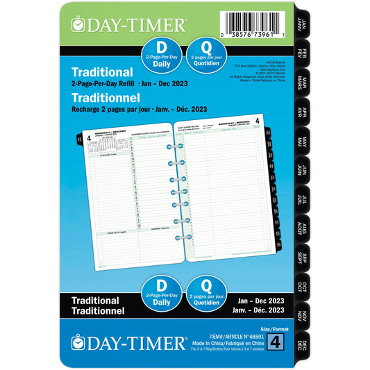 Day-Timer Planner Refill