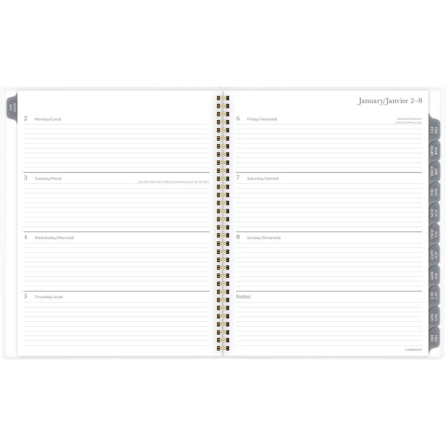 Cambridge Cambridge 18-Month Weekly/Monthly Planner - 1637-901F-23