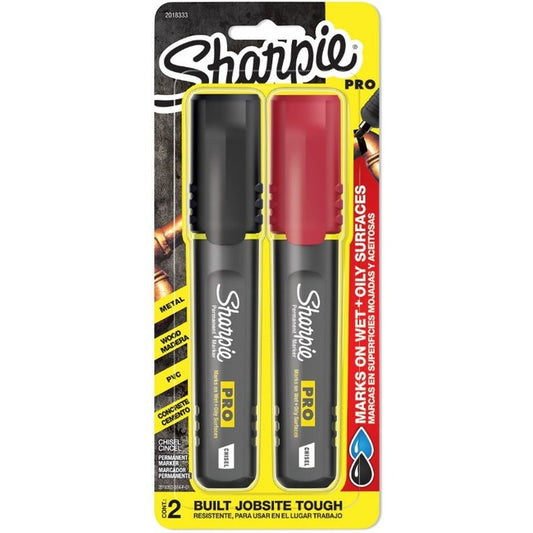 Sharpie Sharpie PRO Permanent Markers, Chisel Tip