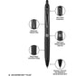 PEN GEL RETRACT.0.7mm*BLACK