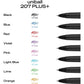 PEN GEL RETRACT.0.7mm*BLUE