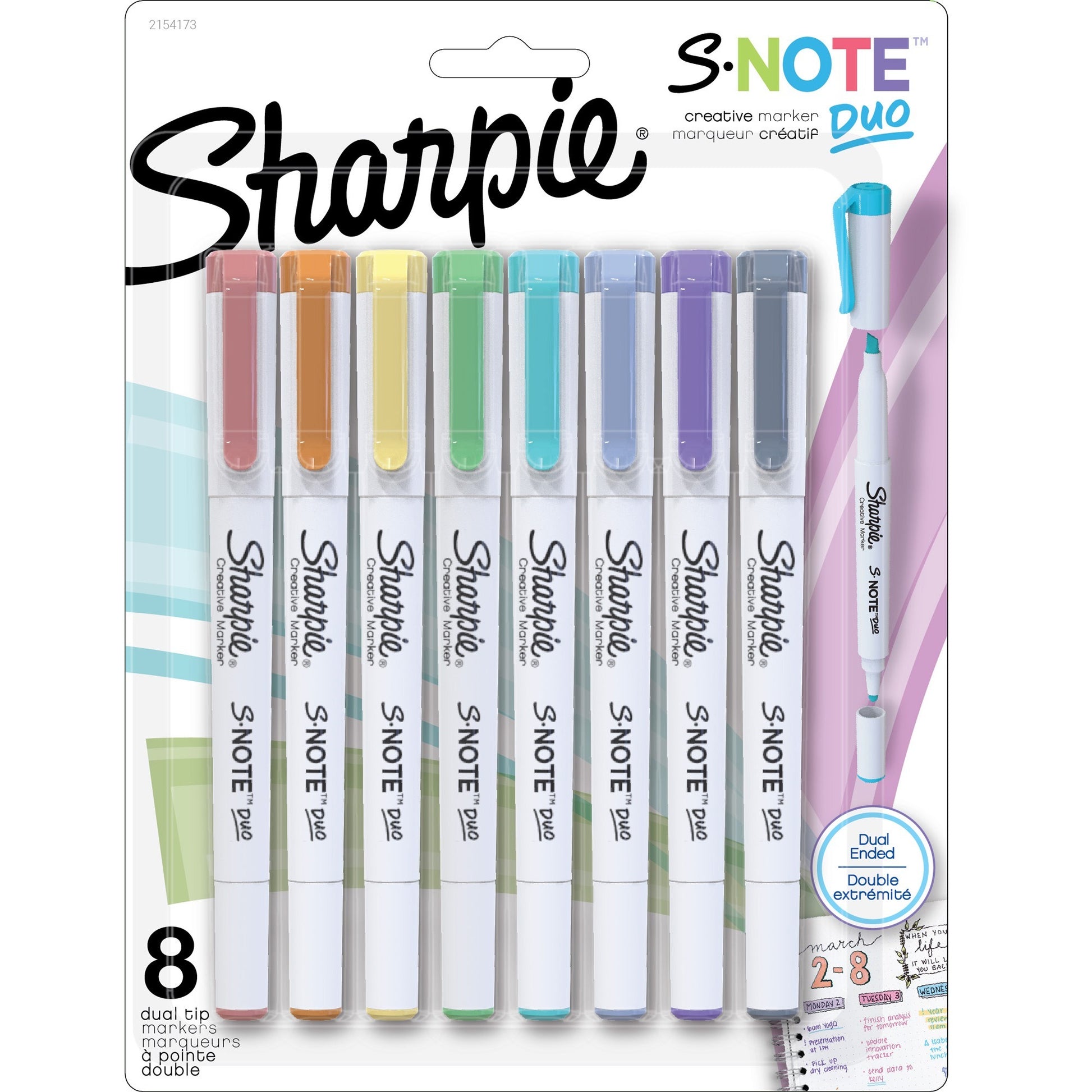 Sanford S-Note Duo Dual-Tip Markers