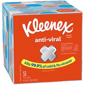 KLEENEX ANTI-VIRAL FACIAL 55sh