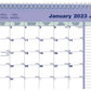 Blueline Monthly Calendar 2023, Bilingual - C177186