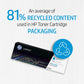 HP 643A (Q5950A) Original Toner Cartridge - Single Pack - Black - Q5950A