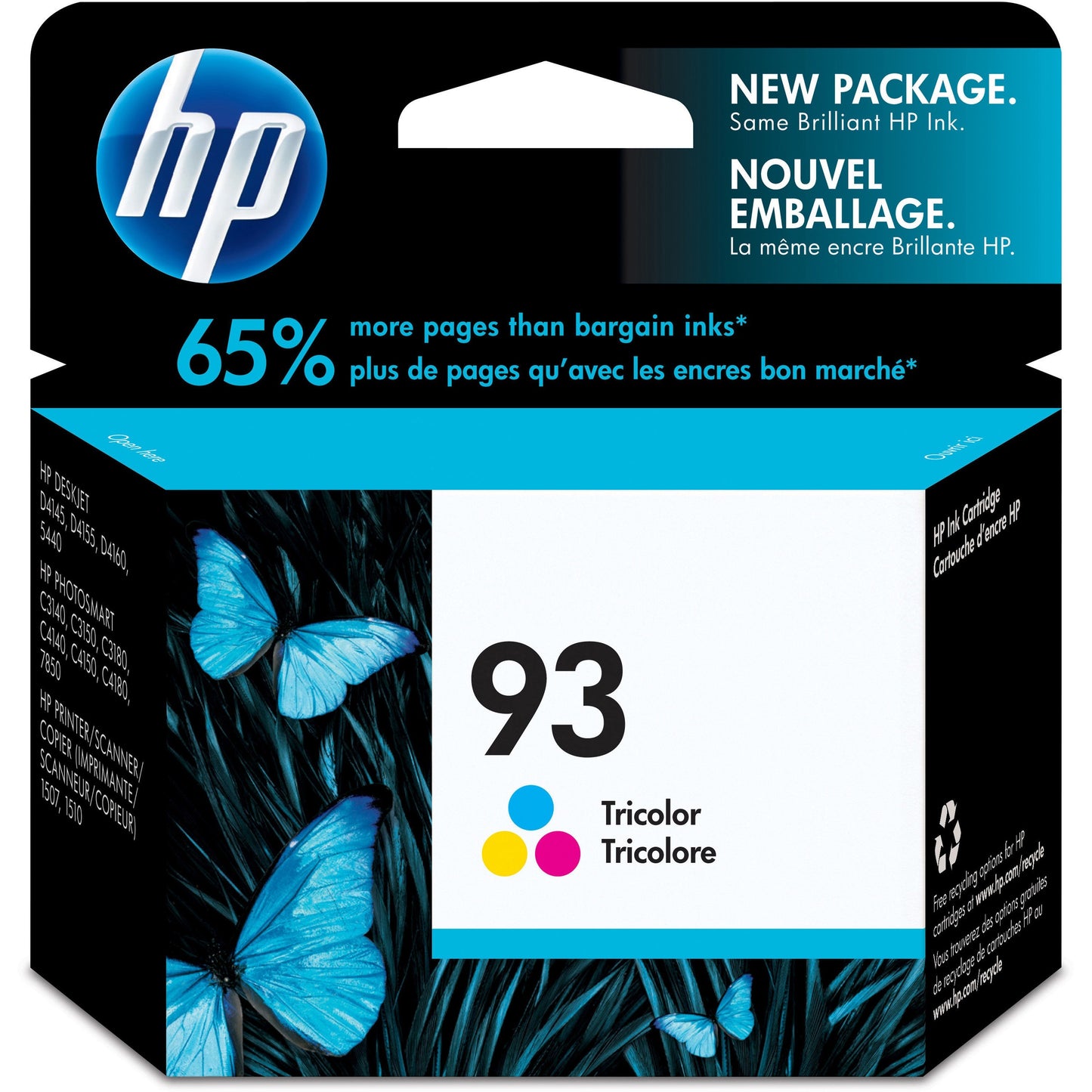 HP 93 Original Ink Cartridge - Single Pack