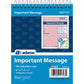 Adams Spiral-bound Phone Message Booklet - SC9711D
