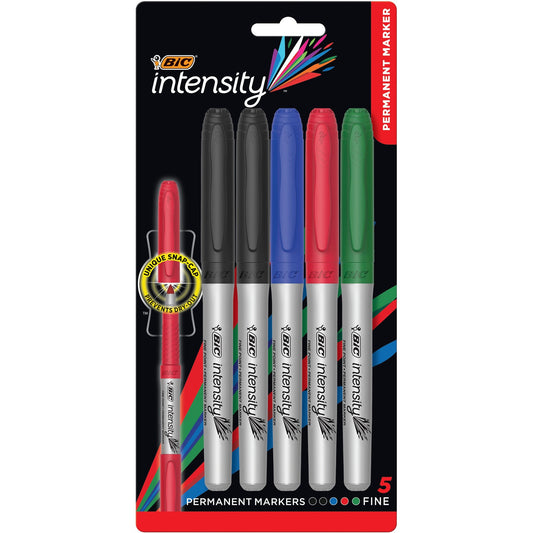 BIC Grip Permanent Marker Set