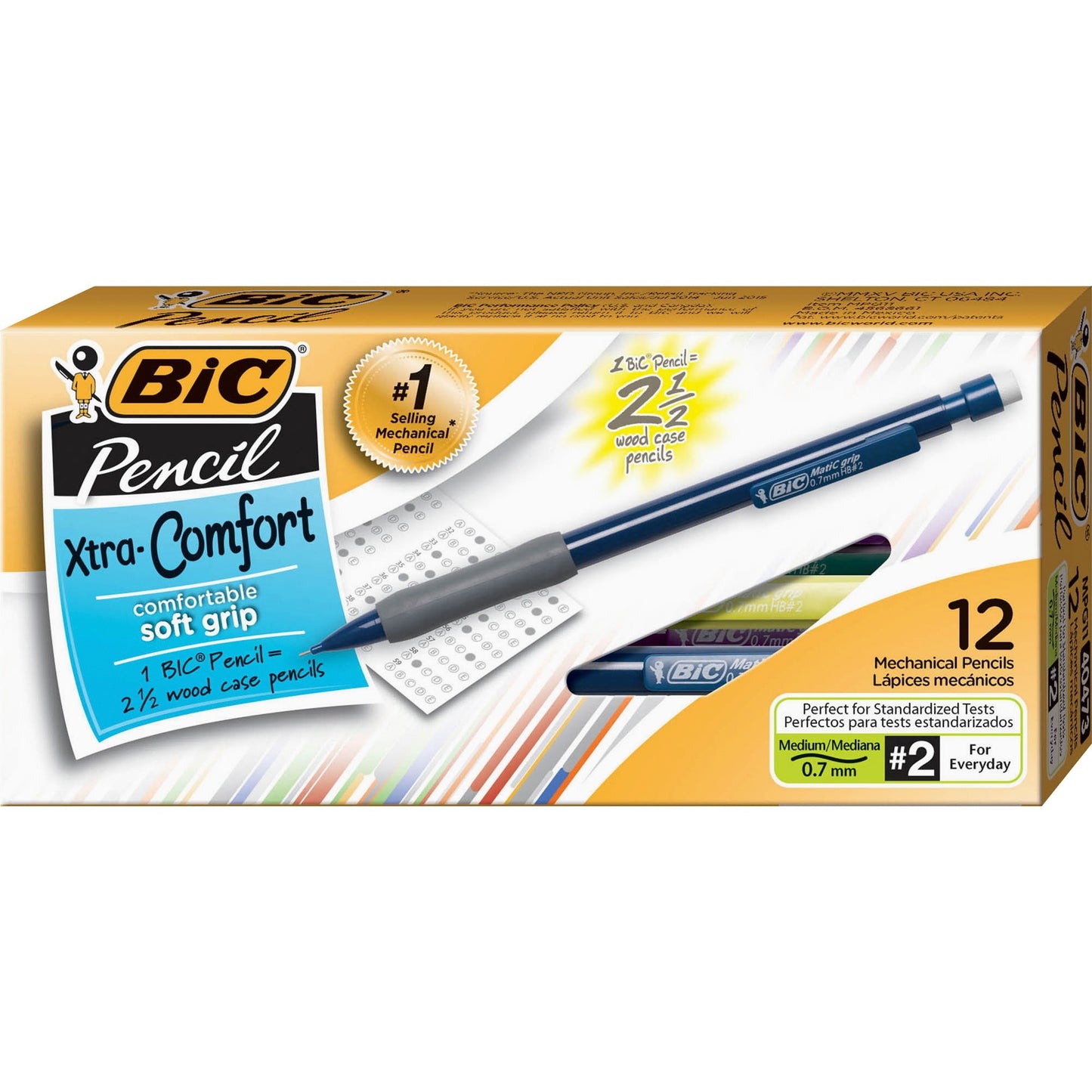 BIC Matic Grip Mechanical Pencils