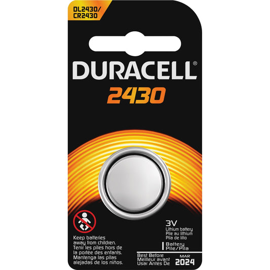 Duracell Coin Cell Lithium 3V Battery - DL2430