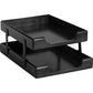 Rolodex Wood Tones Front-loading Letter Trays - 62523