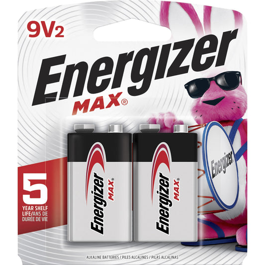 Energizer MAX Alkaline 9 Volt Batteries