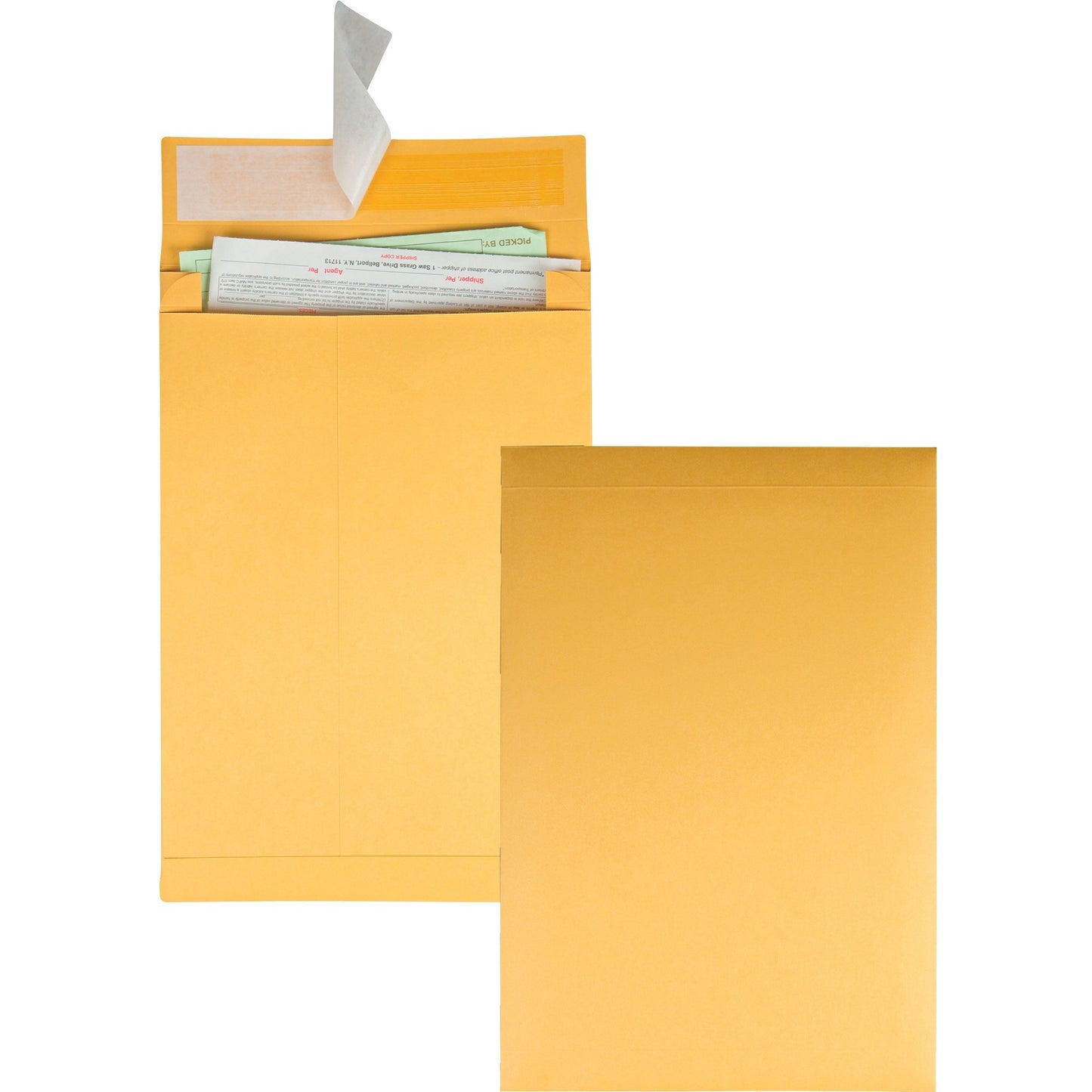 Quality Park Kraft Redi-strip Expansion Envelopes