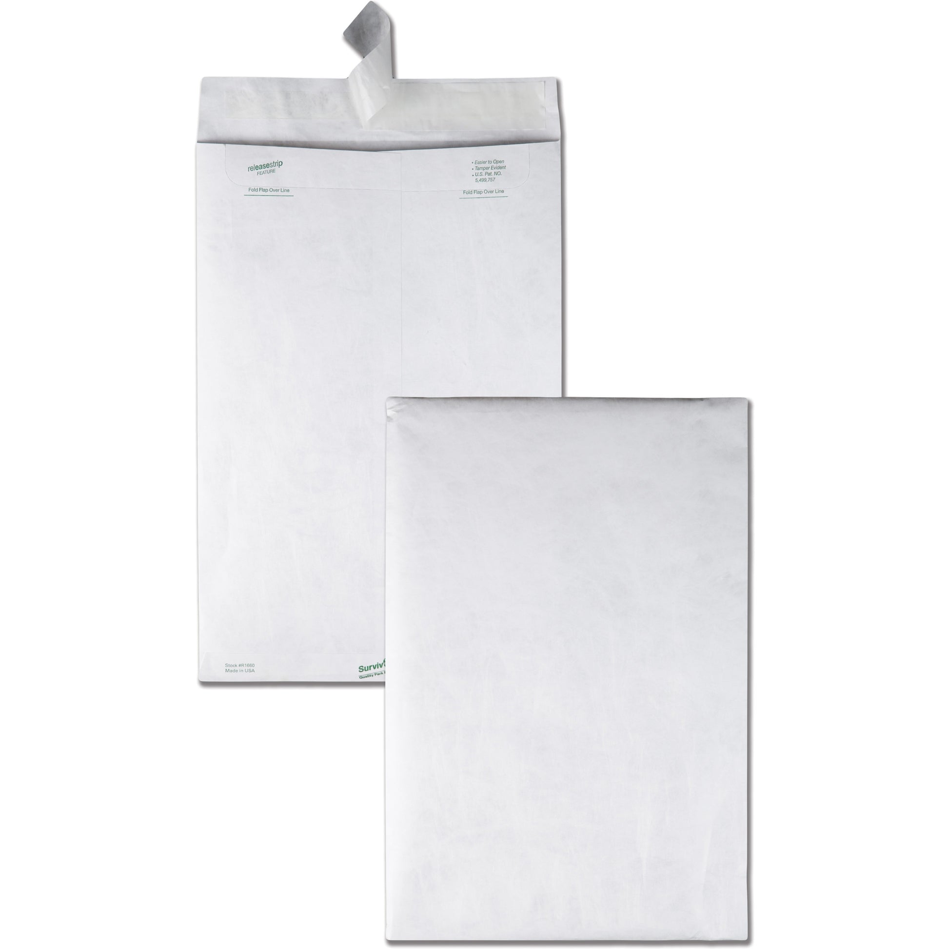 Quality Park Flap-Stik Open-end Envelopes